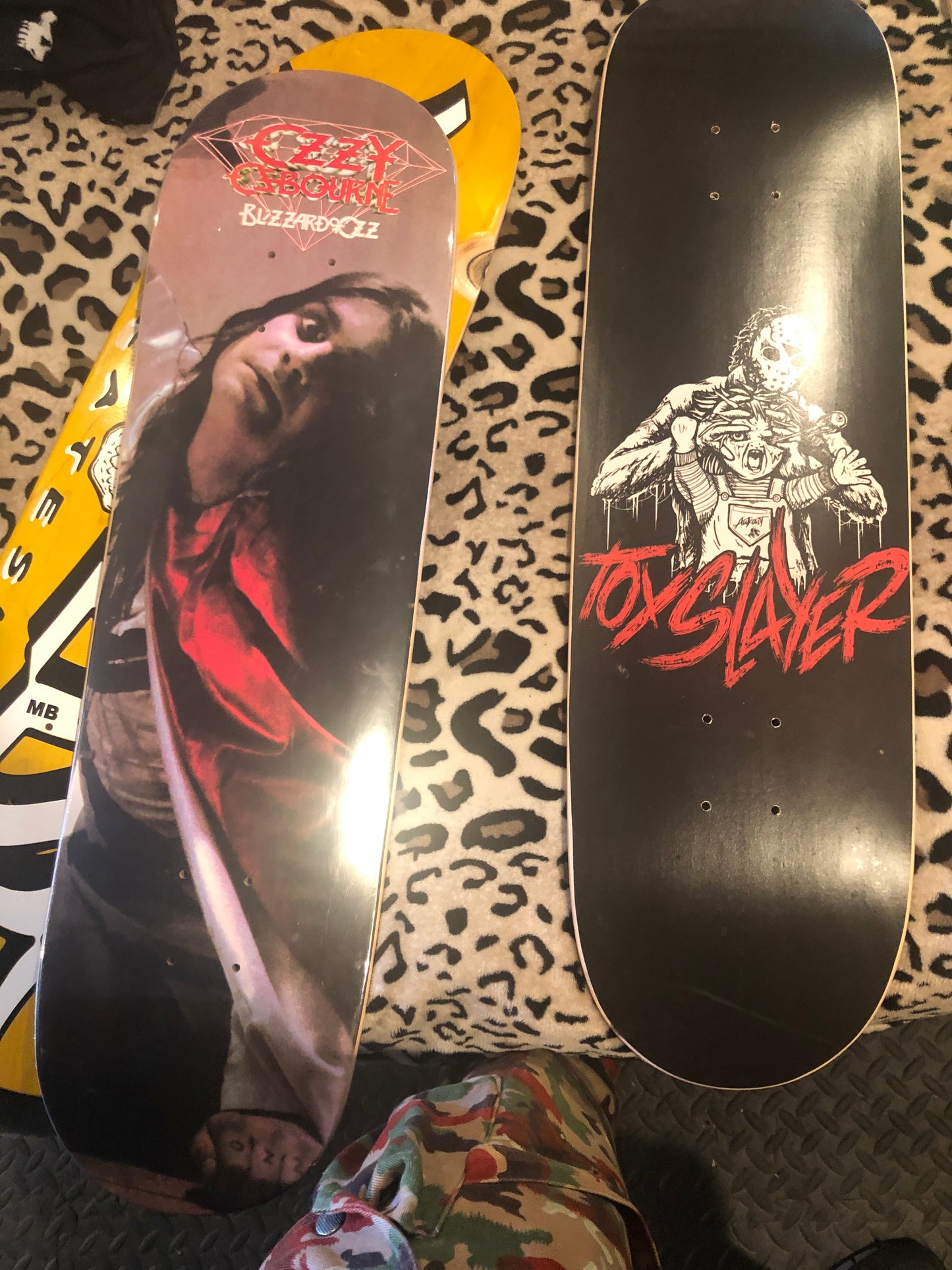 Ozzy Osbourne Skateboard Deck