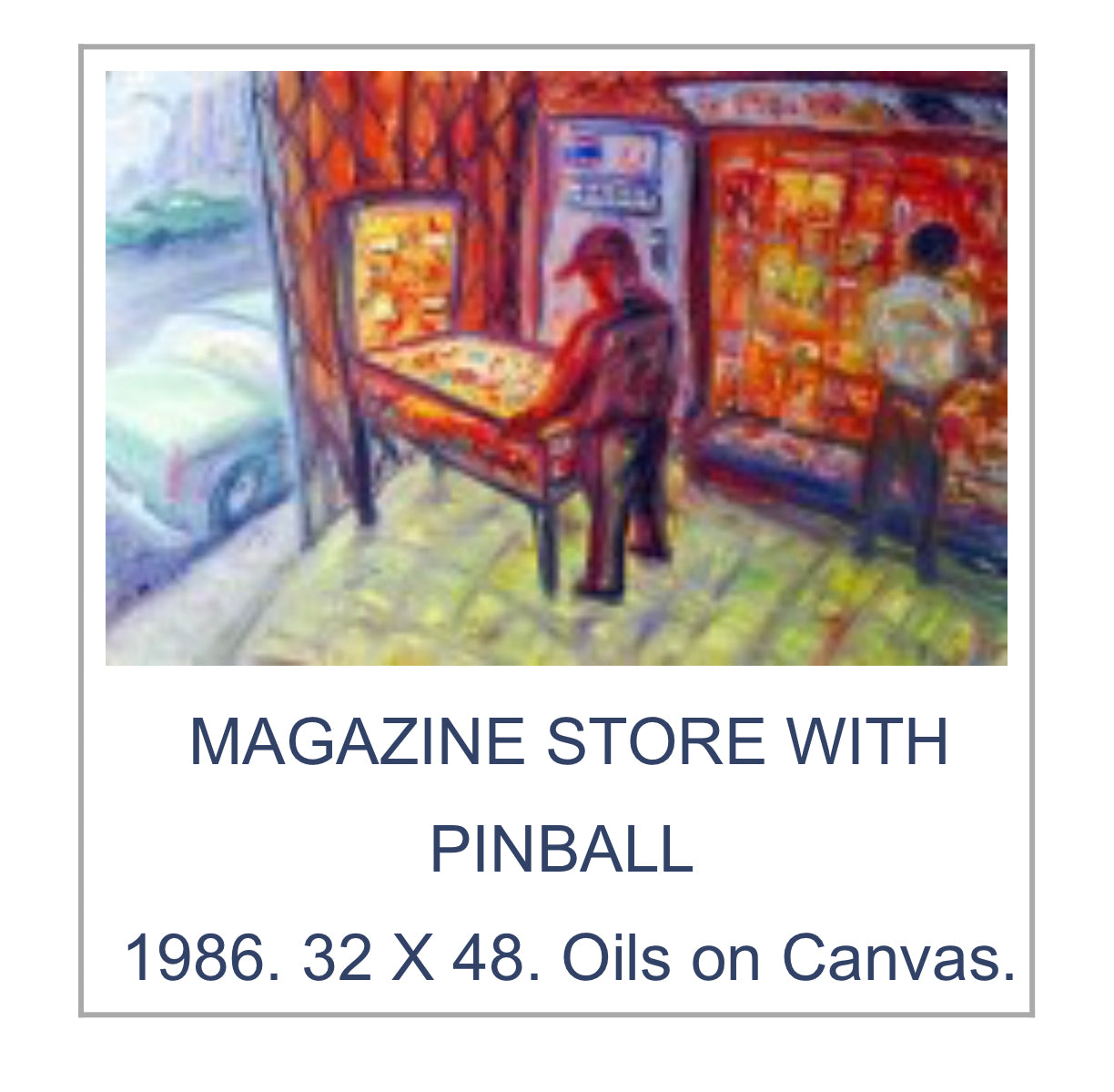 MAGAZINE STORE WITH PINBALL