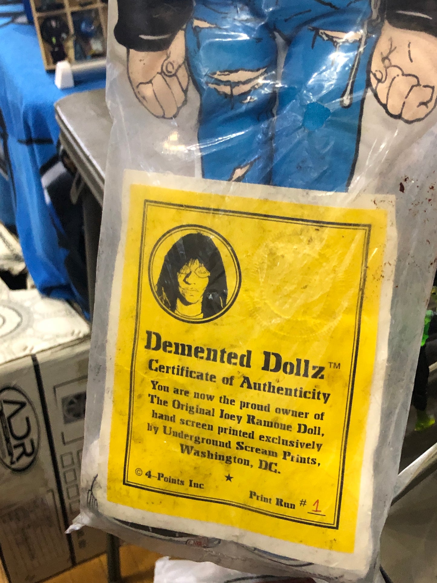 Joey Ramone Ramones Dollz Demented Dollz